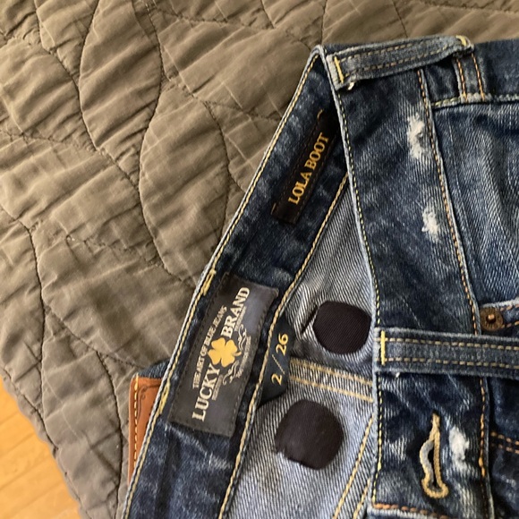 Lucky Brand Lola Boot Size 2 Jeans. - Picture 2 of 5